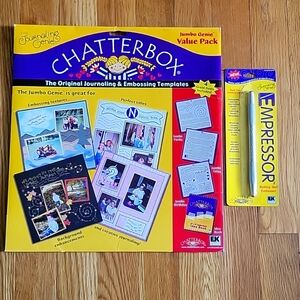 Journaling Genie Embossing Templates & Embosser Pen